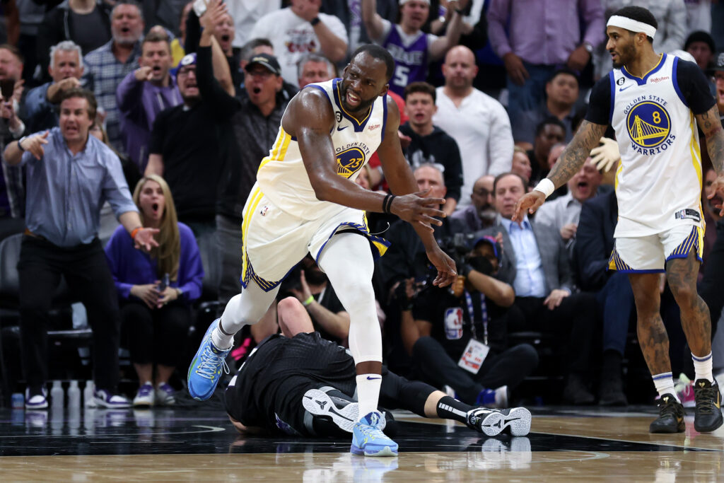 Draymond Green Stomping On Domantas Sabonis’ Chest Leads to One-Game Suspension