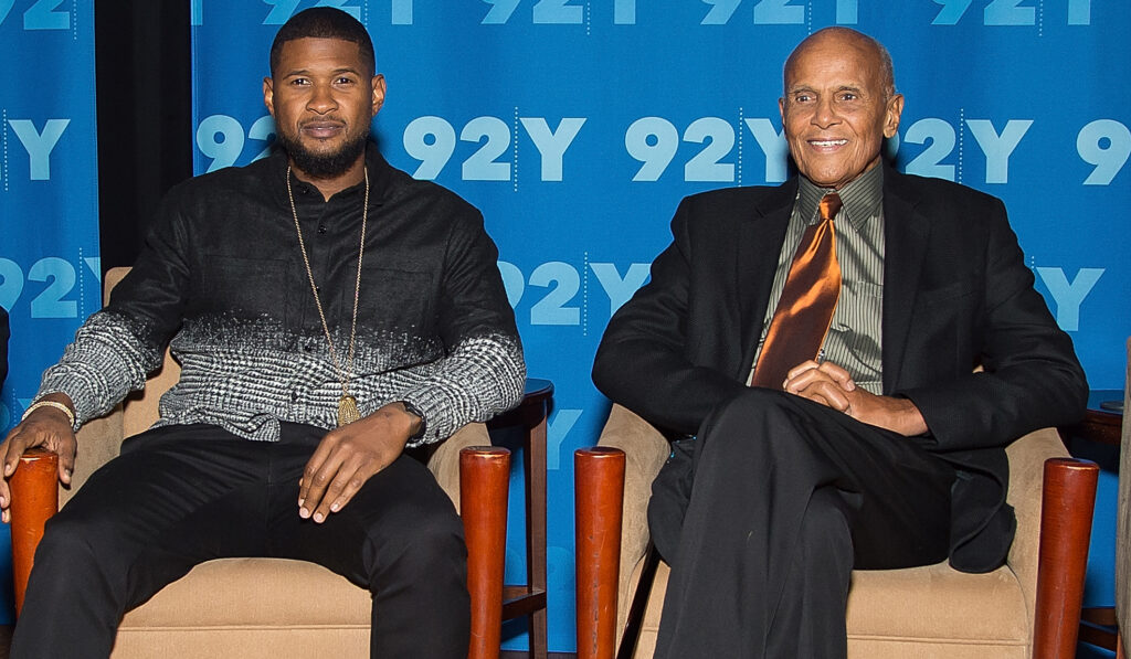 Usher Honors The Late Harry Belafonte With New Forearm Tattoo