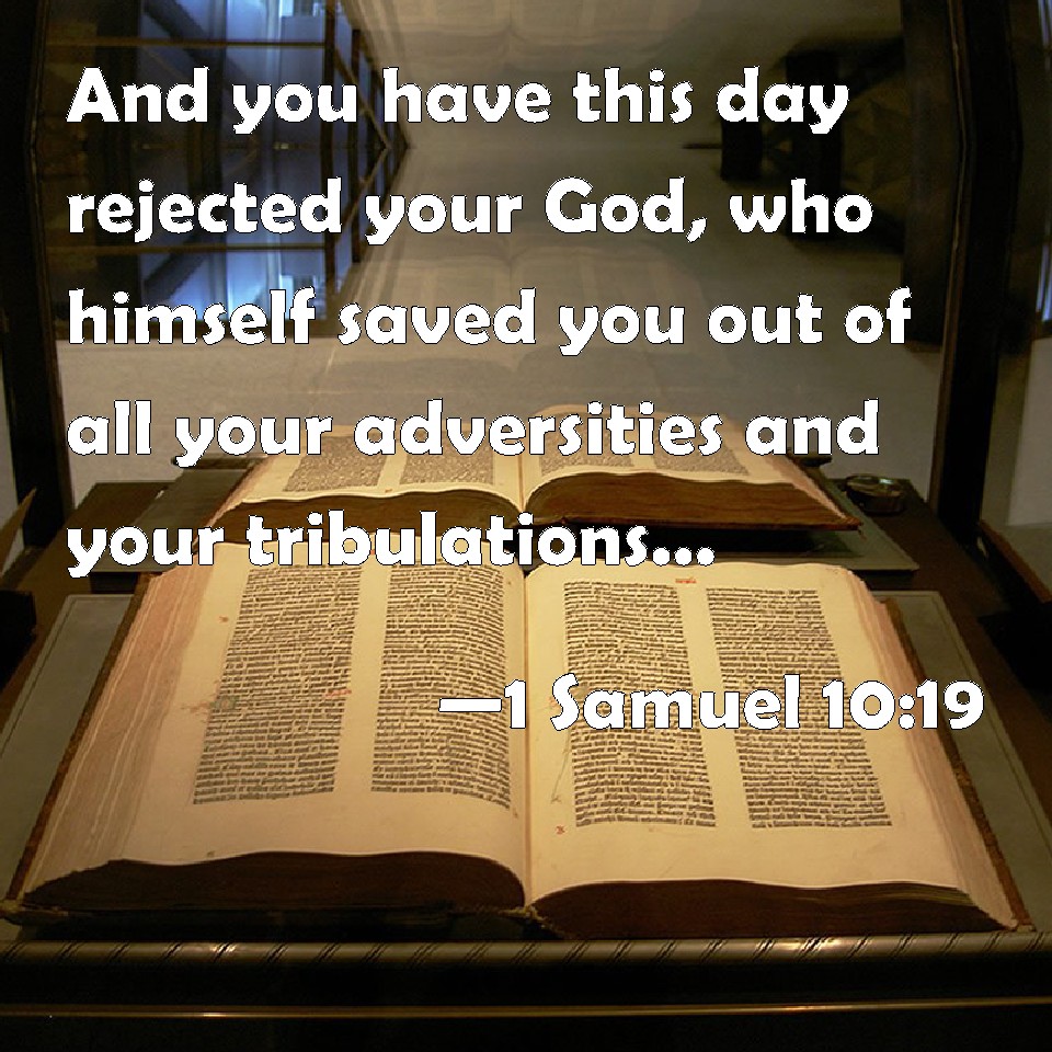Rejecting God and choosing man.