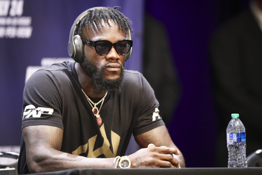 Boxer Deontay Wilder Arrested on Suspicion of Having a Concealed Gun