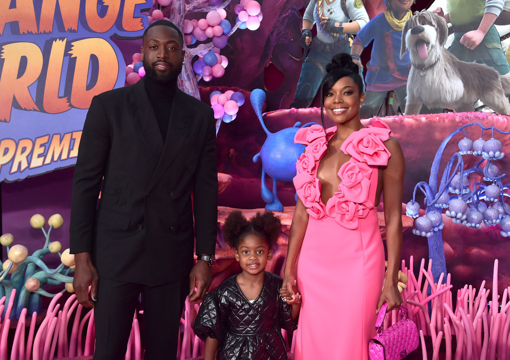 Gabrielle Union Might Split Things 50/50 With Dwyane Wade, But Kaavia James Adds ’60’