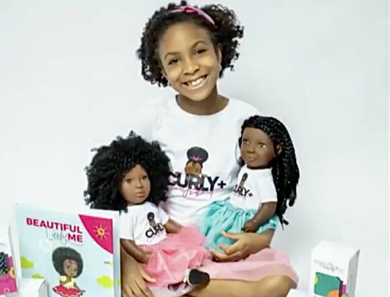 Pre Teen Zoe Oli, Owner of Beautiful Curly Me Received A Hefty Surprise!