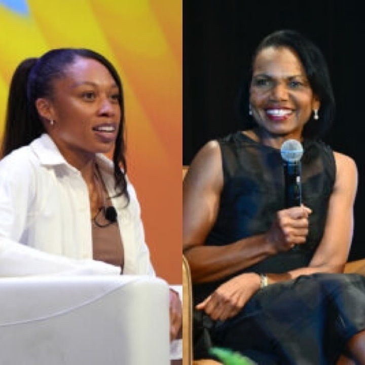 Condoleezza Rice And Allyson Felix Talk Personal Wellness & Career Success