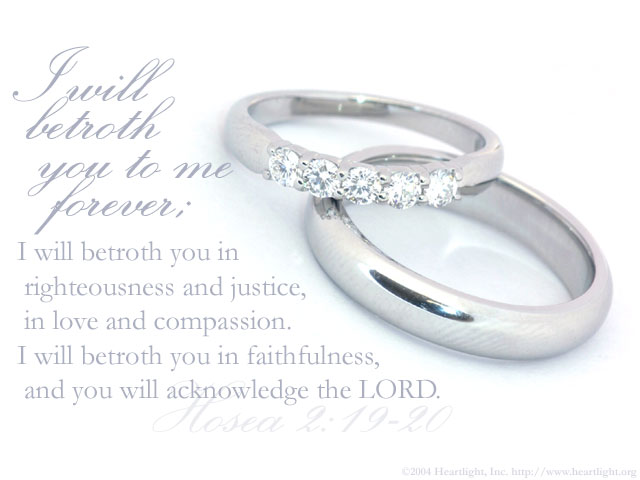 I will be your husband.