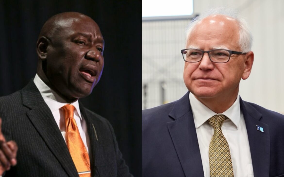 Ben Crump Supports Tim Walz as VP Nominee Due To Support Following George Floyd’s Death