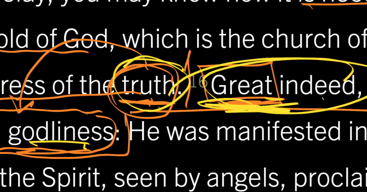The Greatness of Christ-Exalting Truth: 1 Timothy 3:14–16, Part 2